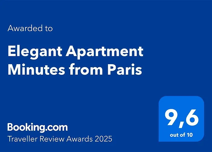 Elegant Apartment Minutes From Paris